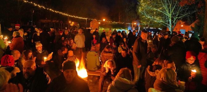 11. Adventfeuer auf der Pätzer Dorfaue