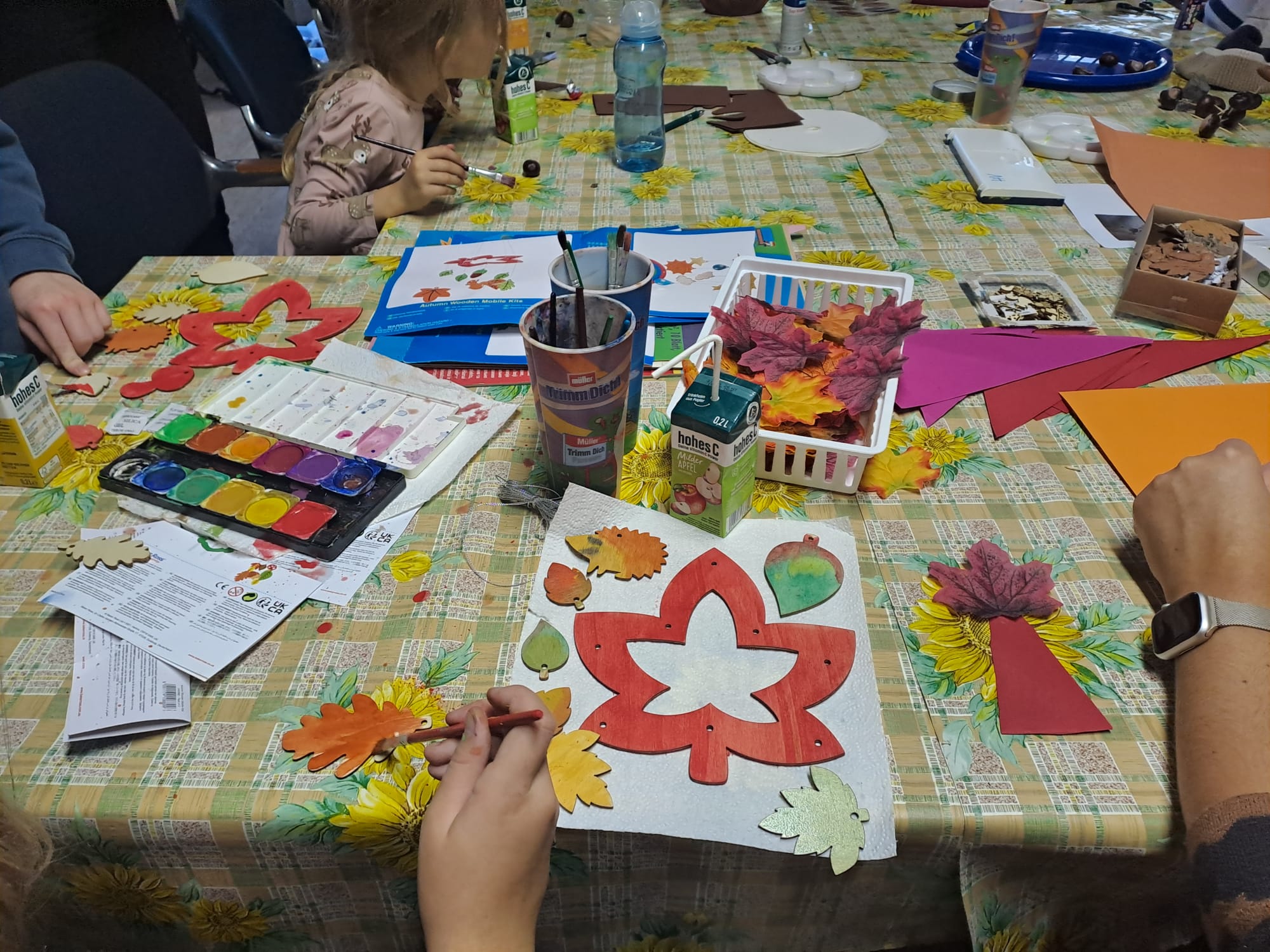 Kleine Künstler im Schrobsdorff-Haus Kleine Künstler im Schrobsdorff-Haus